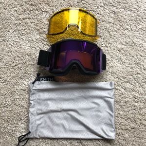Smith Squad Lens with Bonus Lens & Goggle Bag